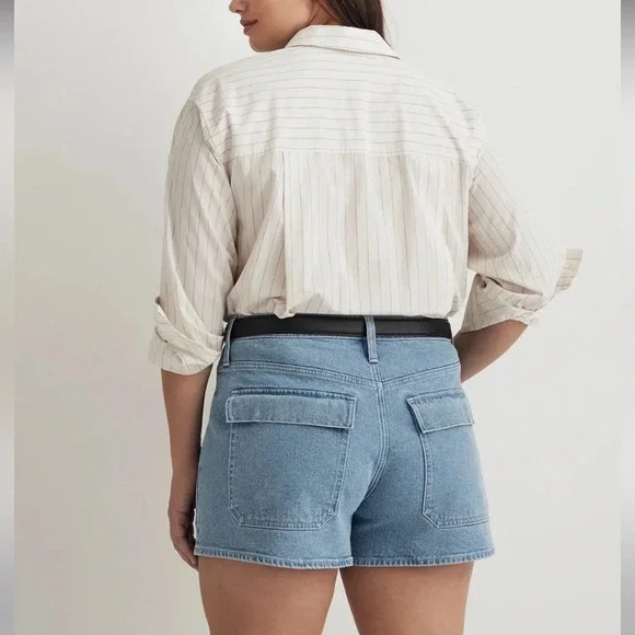 NWT MADEWELL The Perfect Vintage Jean Short in Cardston Wash - Picture 3 of 12